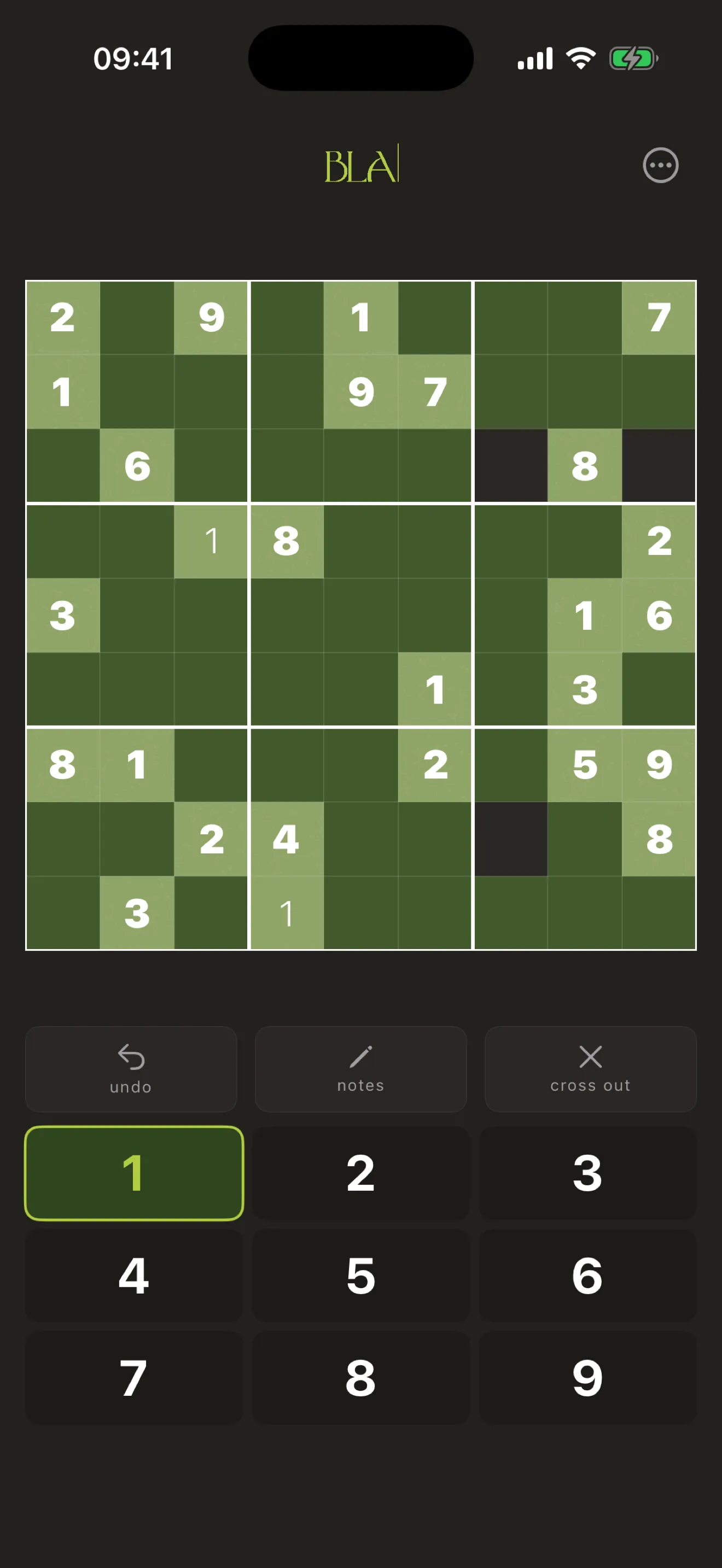 Sudoku BLA em português, captura de tela 1 de 13