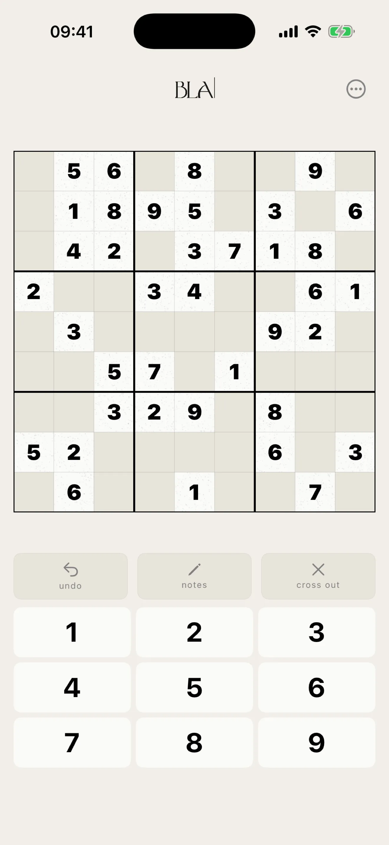 Sudoku BLA in English, screenshot 6 of 13