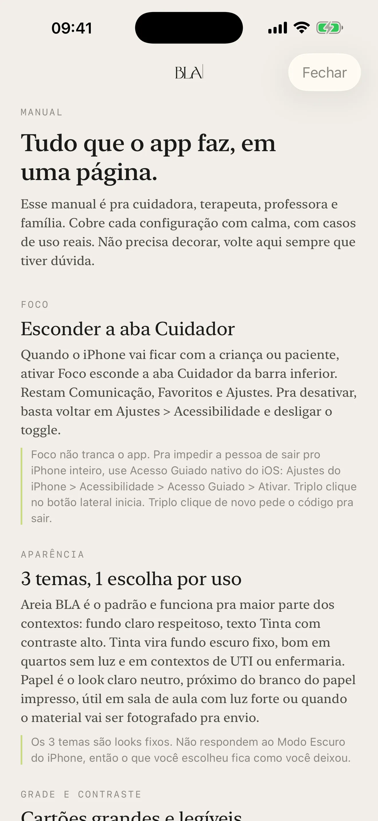 CAA Brasileiro BLA: Guia completa. Manual editorial pro cuidador com casos de uso.